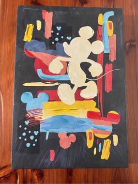 Disney Mickey Mouse Abstract Pop-Art Canvas Wall Art
